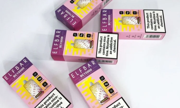 Ел. сигарета ELF BAR 5% 15000 тяг, Вишня-Лайм - фото № 3