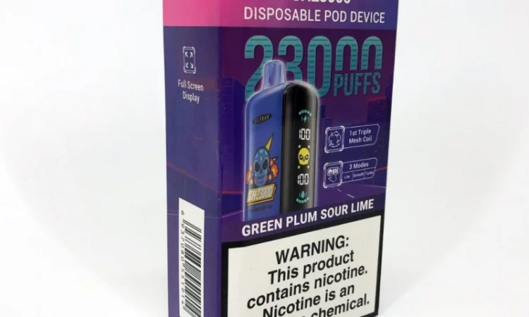 Електрона сигарета ELF BAR GH 5% 23000 тяг, Зелена Слива - Кислий Лайм - фото № 6