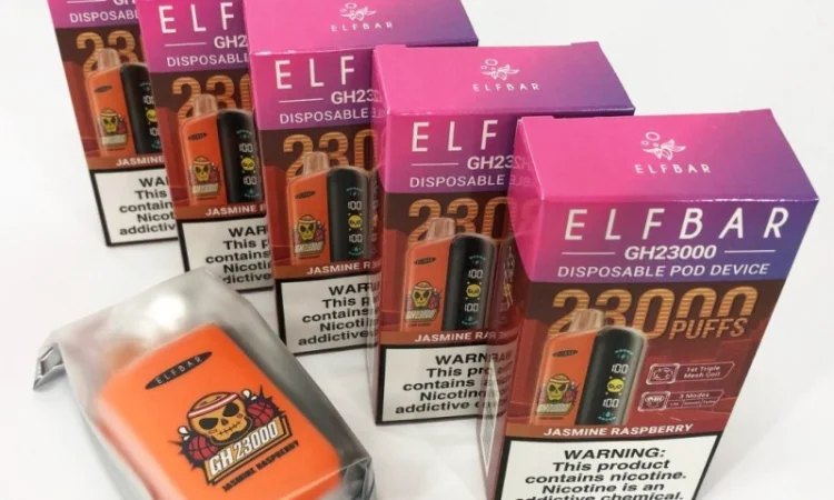 ПОД система ELF BAR GH 5% 23000 тяг, Жасмин Малина - фото № 2