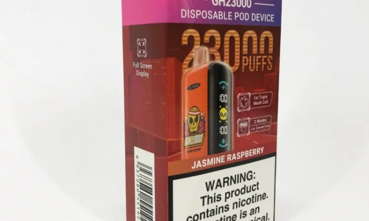 ПОД система ELF BAR GH 5% 23000 тяг, Жасмин Малина - фото № 3