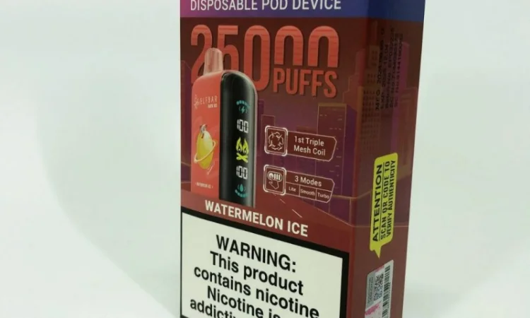 POD система ELF BAR Raya 25000 тяг, (Льодяний Кавун) - фото № 2