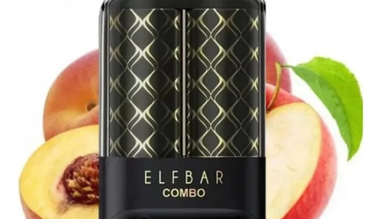 Електронка ELFBAR Combo 25000 тяг. Перемикання смаків:Яблуко<=>Соковитий Персик - фото № 1