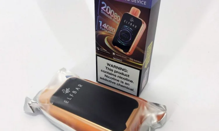 Електрона сигарета ElfBar Raya 20000 тяг •Манго• - фото № 2