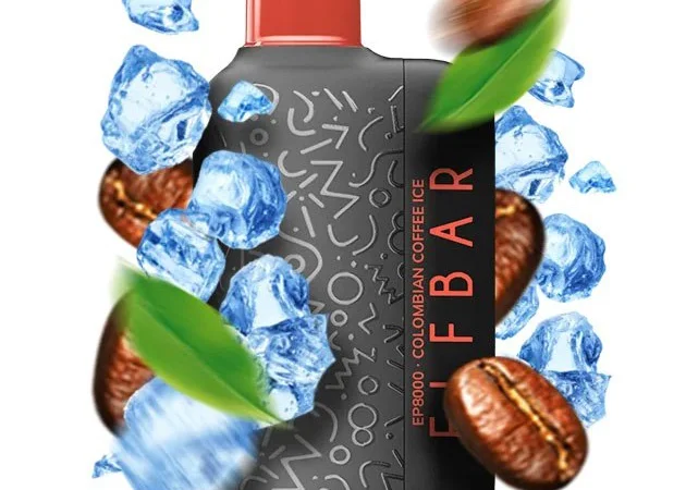 ПОД-система Elf Bar EP 8000 тяг, 5%:::Колумбійська кава з льодом - фото № 1