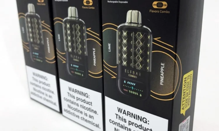 Електронка ELFBAR Combo 25000 тяг. Перемикання смаків:Лайм<=>Ананас - фото № 2