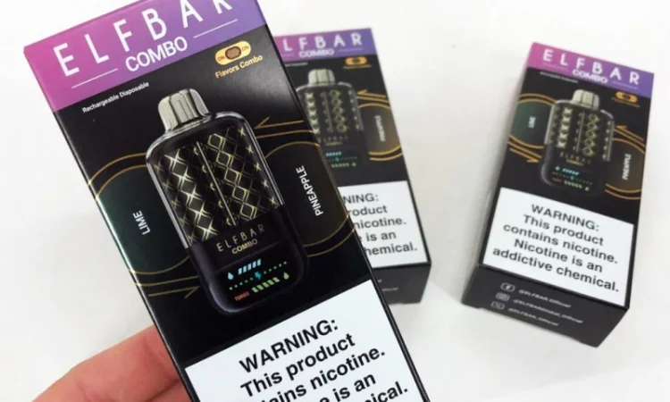 Електронка ELFBAR Combo 25000 тяг. Перемикання смаків:Лайм<=>Ананас - фото № 4