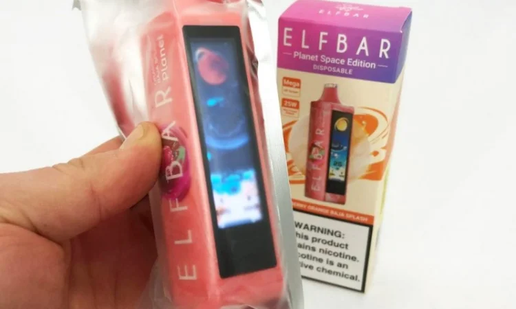 Сигарета ELFBAR Planet 25000 тяг ••• Спалах Журавлина • Апельсин • Баджо - фото № 3