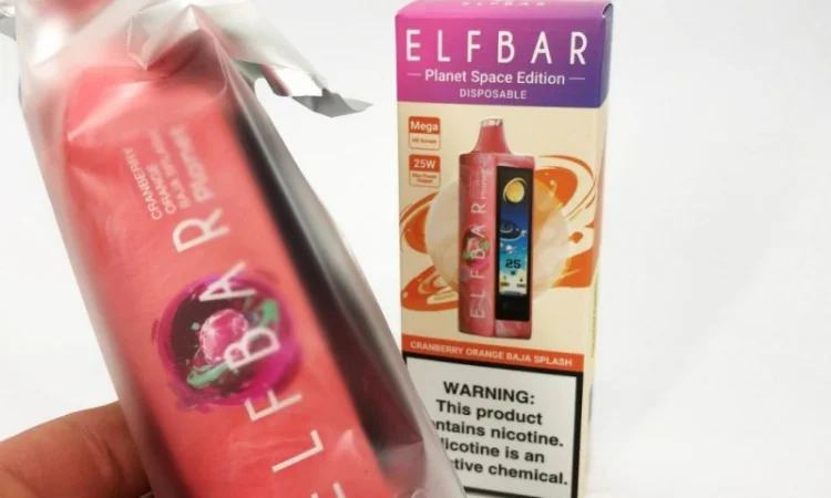 Сигарета ELFBAR Planet 25000 тяг ••• Спалах Журавлина • Апельсин • Баджо - фото № 5