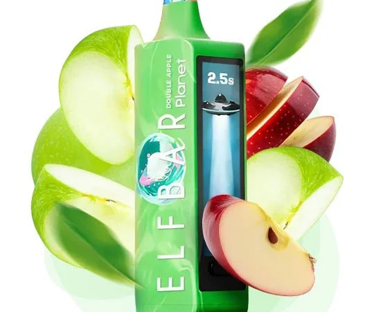 Сигарета ELFBAR Planet 25000 тяг ••• Подвійне Яблуко - фото № 1