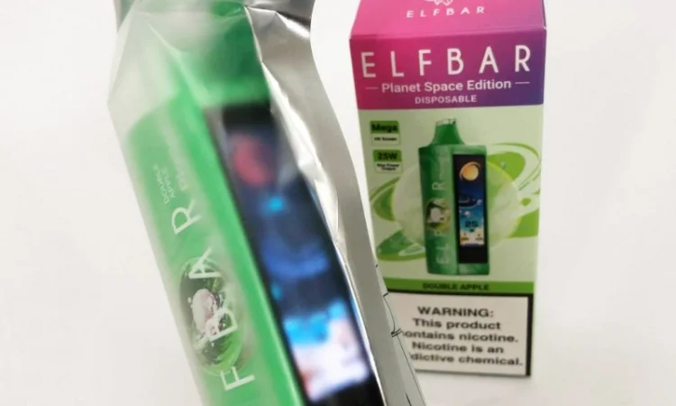 Сигарета ELFBAR Planet 25000 тяг ••• Подвійне Яблуко - фото № 3