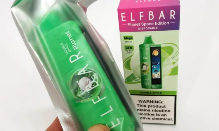 Сигарета ELFBAR Planet 25000 тяг ••• Подвійне Яблуко - фото № 5