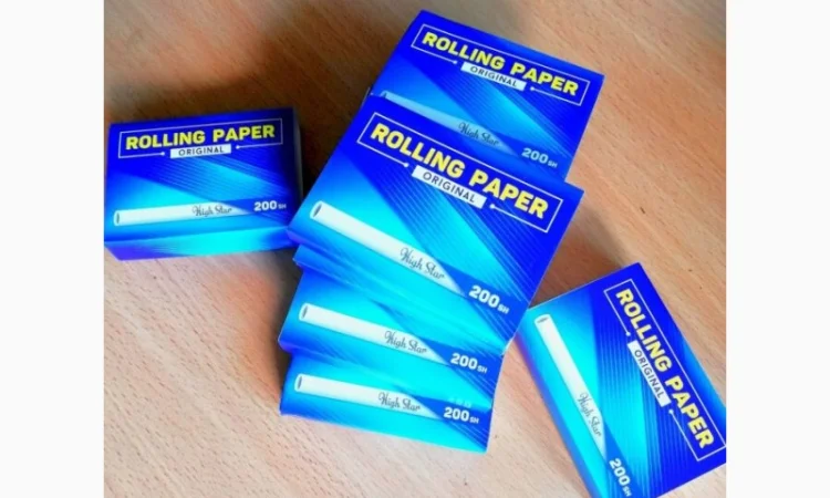 Бумага папиросная для самокруток "ПАПИРОСКА" Белоруссия фасовка 100листов - фото № 8