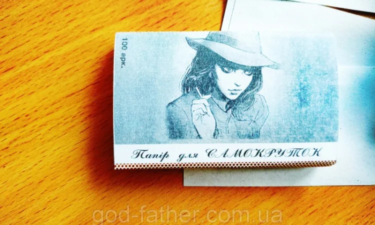 Бумага папиросная для самокруток, Махорки "ЛЕДИ" Белоруссия - фото № 2