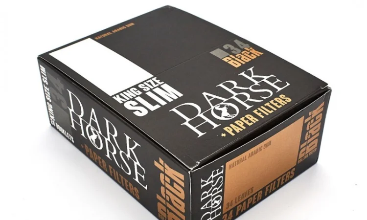 Папір для самокруток Слім Dark Horse King Size Black 2-4180 - фото № 4