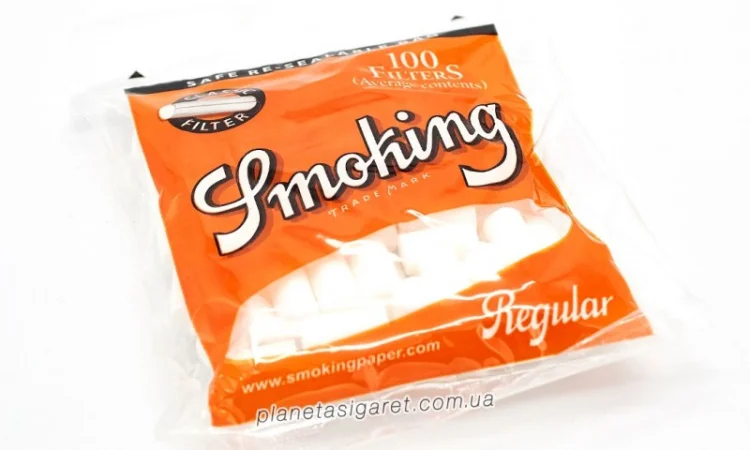 Фільтри Smoking Regular 8 мм, 100 штук 2-4902 - фото № 1