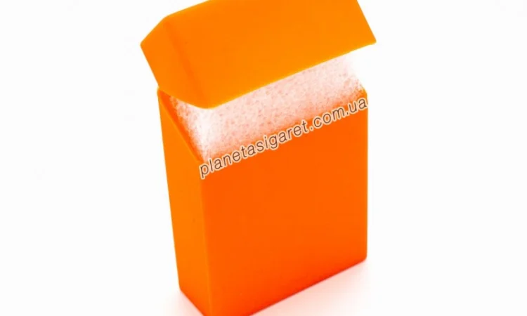 Силіконовий чохол, портсигар під стандартну пачку сигарет 6-0804 - фото № 1