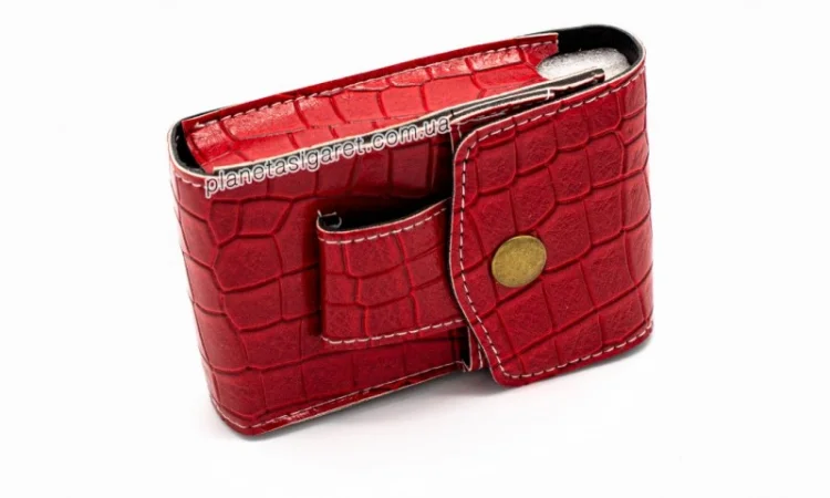 Чохол, портсигар з еко-шкіри для пачки сигарет 6-0850 - фото № 3