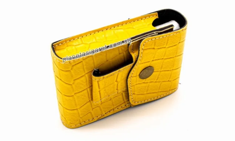 Чохол, портсигар з еко-шкіри для пачки сигарет 6-0850 - фото № 4