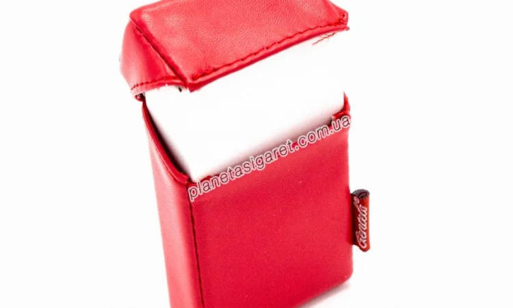 Чохол, портсигар з еко-шкіри під пачку сигарет 6-0852 - фото № 1