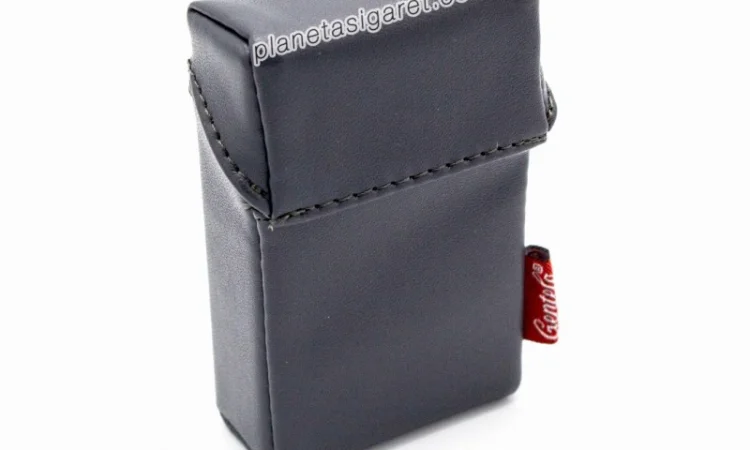 Чохол, портсигар з еко-шкіри під пачку сигарет 6-0852 - фото № 3