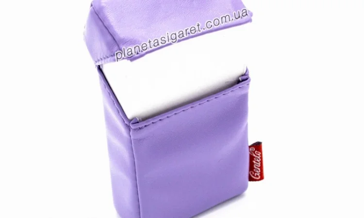 Чохол, портсигар з еко-шкіри під пачку сигарет 6-0852 - фото № 4