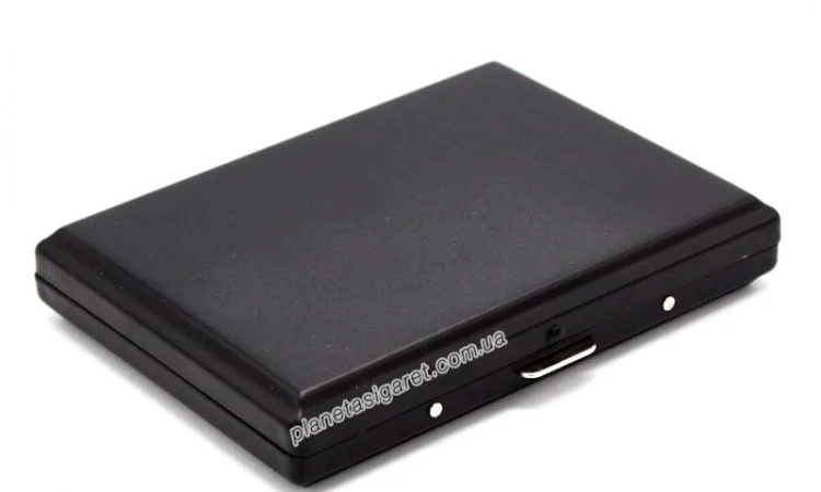 Стильний матовий портсигар на 18 сигарет 6-0153 - фото № 1