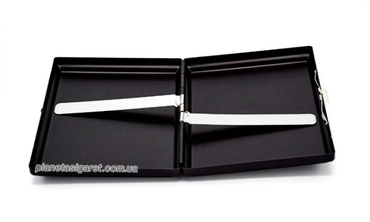 Стильний матовий портсигар на 18 сигарет 6-0153 - фото № 2