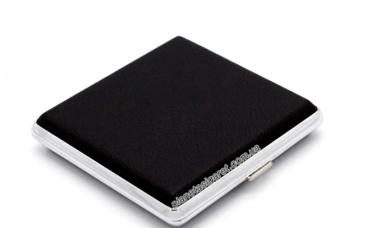 Портсигар з еко-шкіри на 20 сигарет 6-0062 - фото № 1