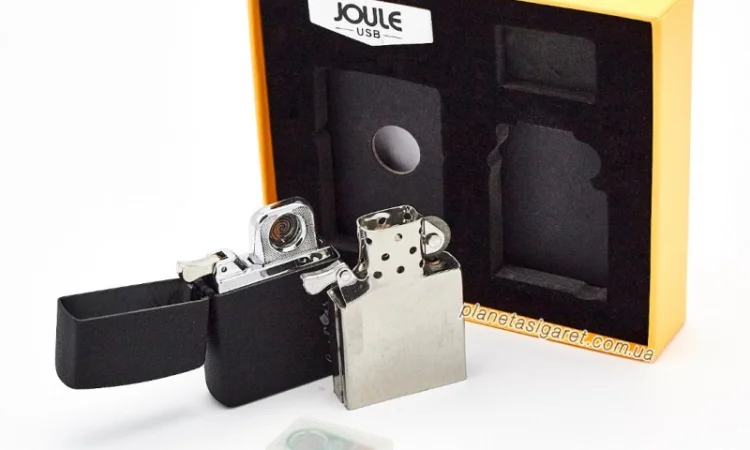 Подарунковий набір JOULE з плазмовою спіральною USB та бензиновою запальничкою 4-6519 - фото № 1