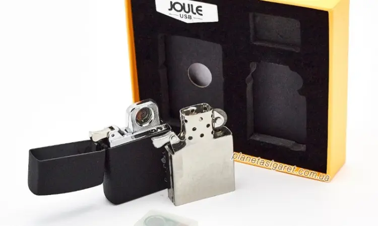 Подарочный набор JOULE с плазменной спиралью USB и бензиновой зажигалкой 4-6519 - фото № 1