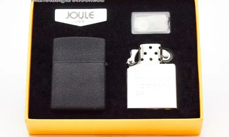 Подарочный набор JOULE с плазменной спиралью USB и бензиновой зажигалкой 4-6519 - фото № 2
