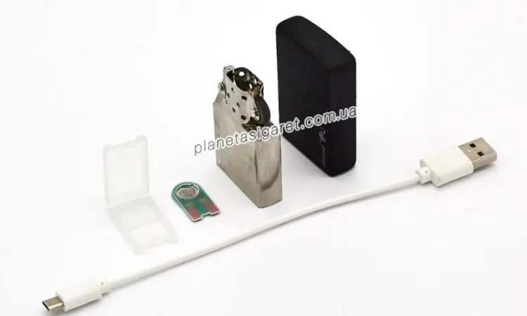 Подарочный набор JOULE с плазменной спиралью USB и бензиновой зажигалкой 4-6519 - фото № 6