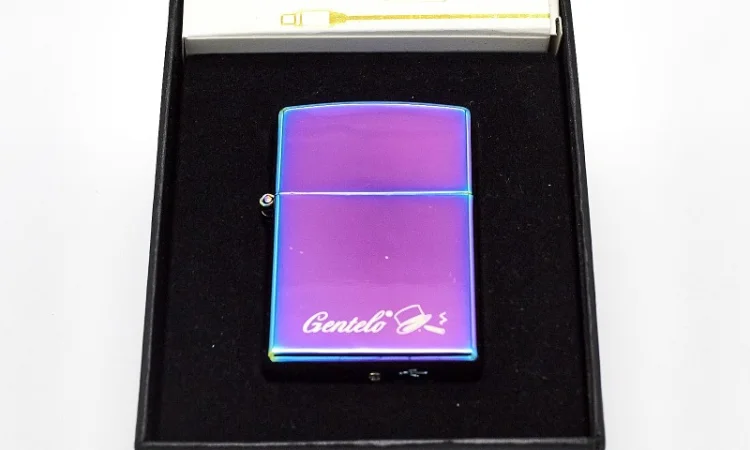 Плазмова електроімпульсна USB-запальничка Gentelo 1 у подарунковій коробці 4-7000 - фото № 3