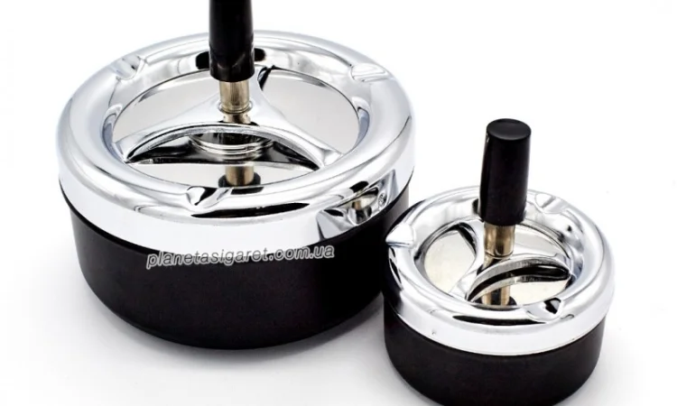 Попільничка, що крутиться, самоочисна, велика 6-1116 - фото № 3