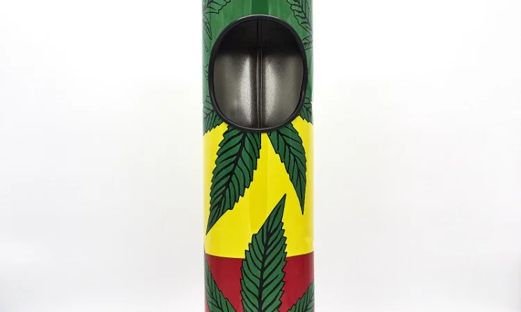 Підлогова самоочисна попільничка-урна висока 6-1417 - фото № 1