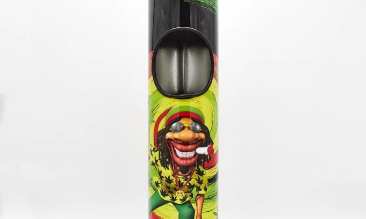 Підлогова самоочисна попільничка-урна висока 6-1419 - фото № 1