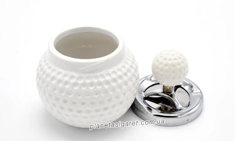 Попільничка самоочисна керамічна Гольф 6-1203 - фото № 2