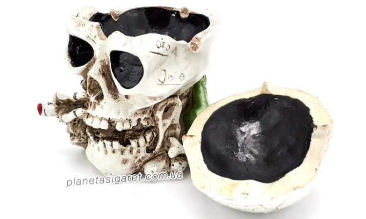 Попільничка керамічна Череп 6-1479 - фото № 2