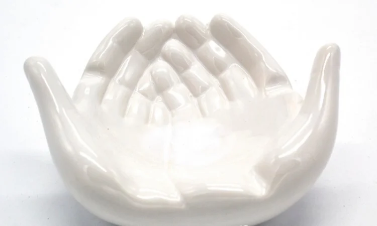 Попільничка керамічна Долоні 6-1511 - фото № 1