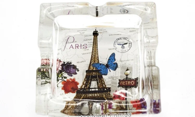 Попільничка скляна Міста 6-1563 - фото № 1