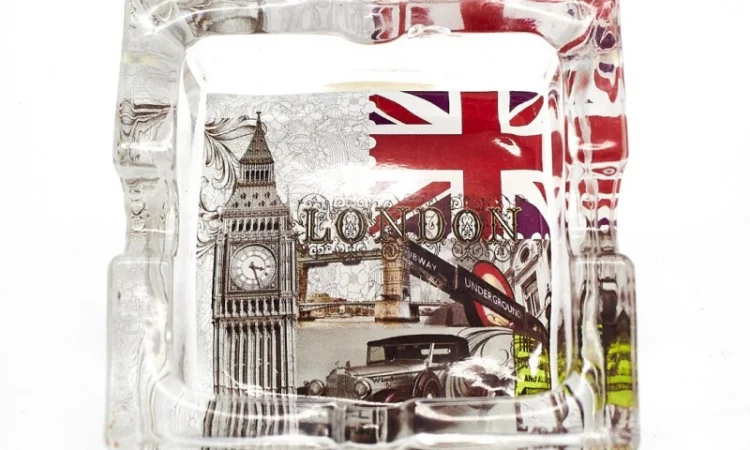 Попільничка скляна Міста 6-1563 - фото № 2