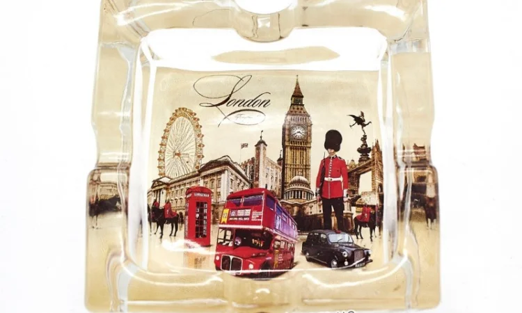 Попільничка скляна Міста 6-1563 - фото № 3