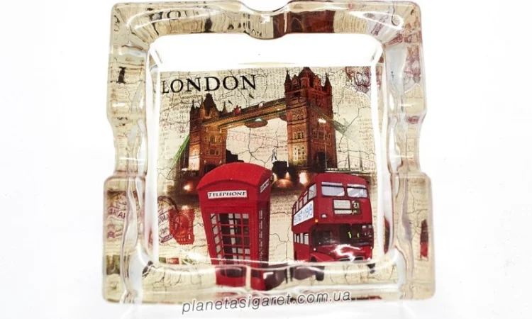 Попільничка скляна Міста 6-1563 - фото № 5