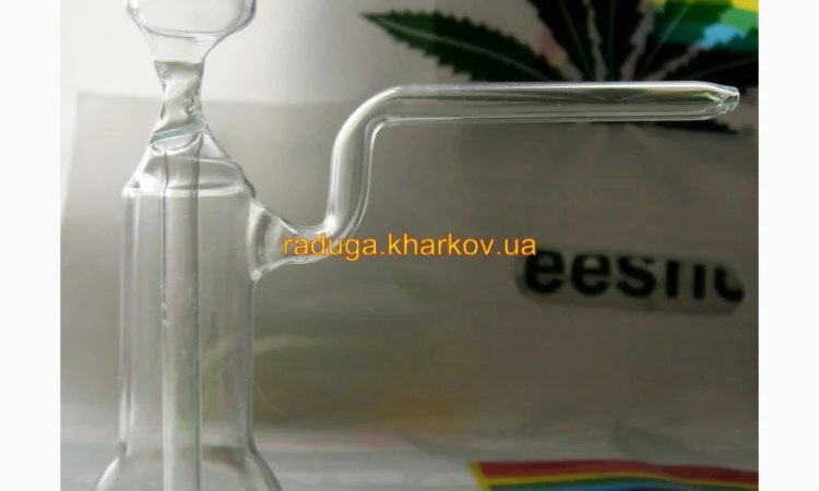 Кальян стеклянный, кальян, стекло, сувенир, походный, ручная работа - фото № 8