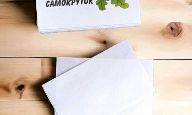 Бумага для тютюну "Дубок" 1000 пачок по 100 аркушів - фото № 1