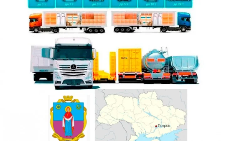 Грузоперевозки от 1 т до 22 т из Покрова, в Покров - фото № 1