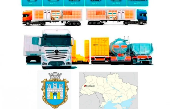 Грузоперевозки от 1 т до 22 т из Городока в Городок - фото № 1