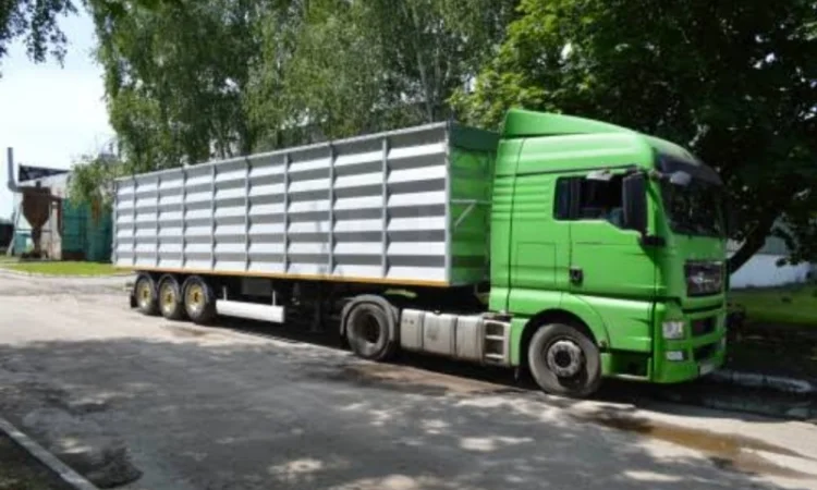 Зерновоз услуги аренда зерновоза Луцк перевозка зерновых КамАЗ еврозерновоз сцепка - фото № 1