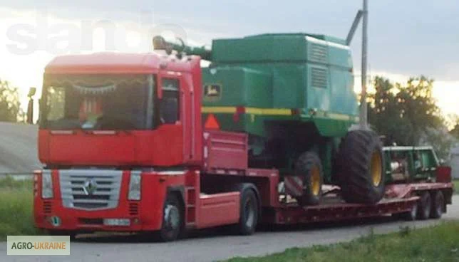 Перевозка негабаритных грузов тралом - фото № 1