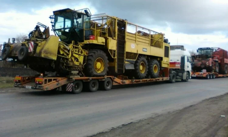 Негабаритные перевозки Винница, перевозка негабаритных грузов тралом в Виннице, негабарит - фото № 4